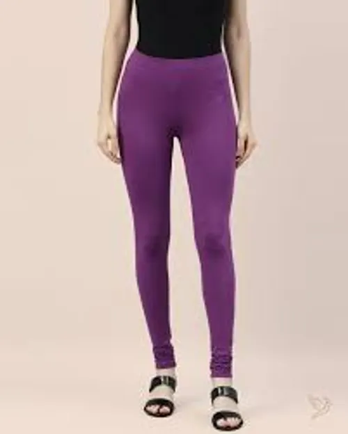 2 WAY CHUDIDAR LEGGING VIOLET LG20
